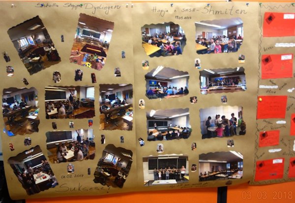 Ekspozita e përgatitur nga nxënësit