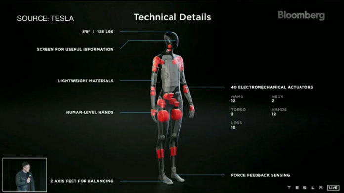 Musk's humanoid robot