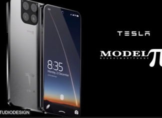 Tesla phone - model Pi