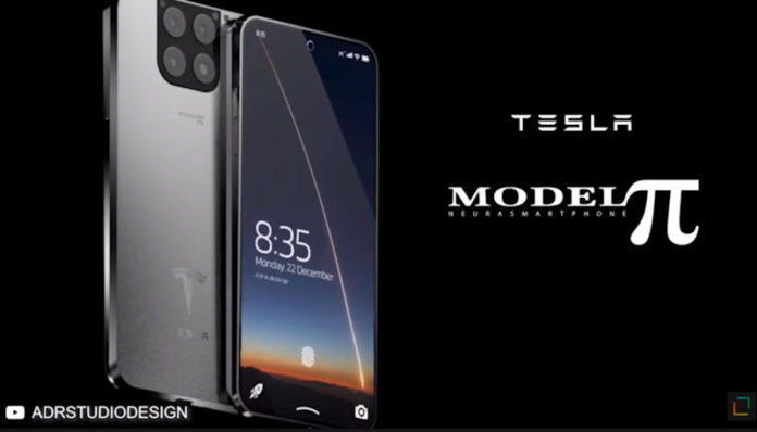 Tesla phone - model Pi