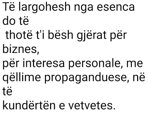 Fejzë Demiri - thënie