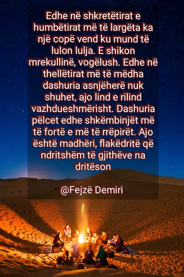 Fejzë Demiri - thënie