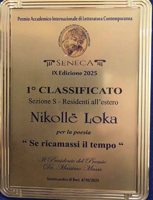 Nikollë Loka - Çmimi i parë - Seneca