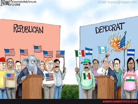 Republican - Democrat