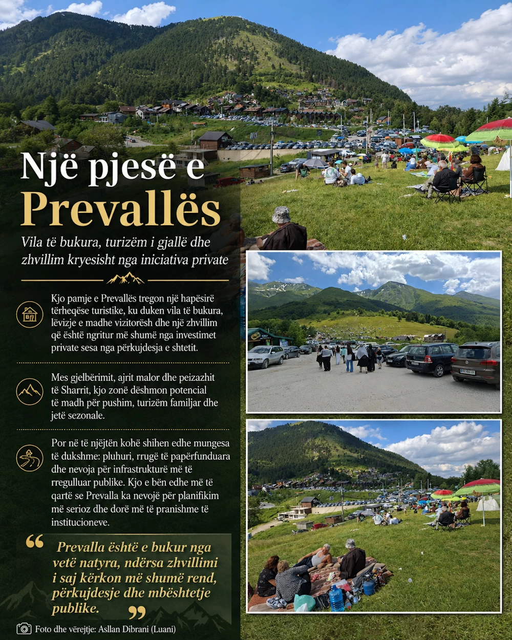 Përvallë - pamje të ndryshme