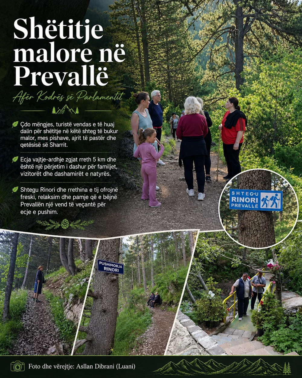 Përvallë - Shëtitje malore