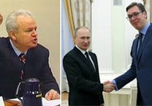Miloseviq - Putin - Vuçiq