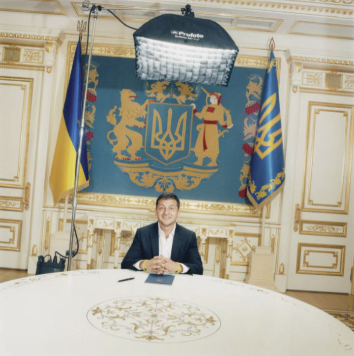 Volodymyr Zelensky - president