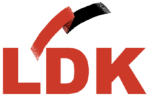 KTHIMI I LDK-së NË IDENTITETIN E SAJ, PËRMES PROFILIZIMIT TË SË DJATHTËS TË KOSOVËS LDK Logo