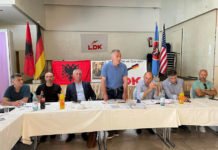 NËNDEGA E LDK-SË NË BAVARINË E EPËRME KËRKON SHTESË TË VEND-VOTIMEVE Dega LDK, Gjermani