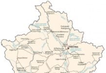 Cikli i poezive “Kosova zog qielli” Kosova Map