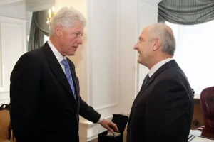 Bill Clinton - Fatmir Sejdiu