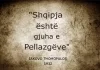 PËRMENDJET MË TË HERSHME TË SHQIPTARËVE DHE TË SHQIPES Pellazgët - gjuha shqipe
