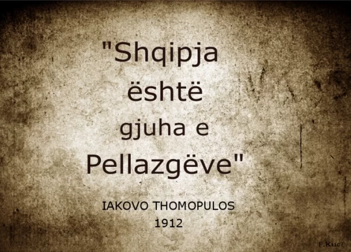 Pellazgët - gjuha shqipe