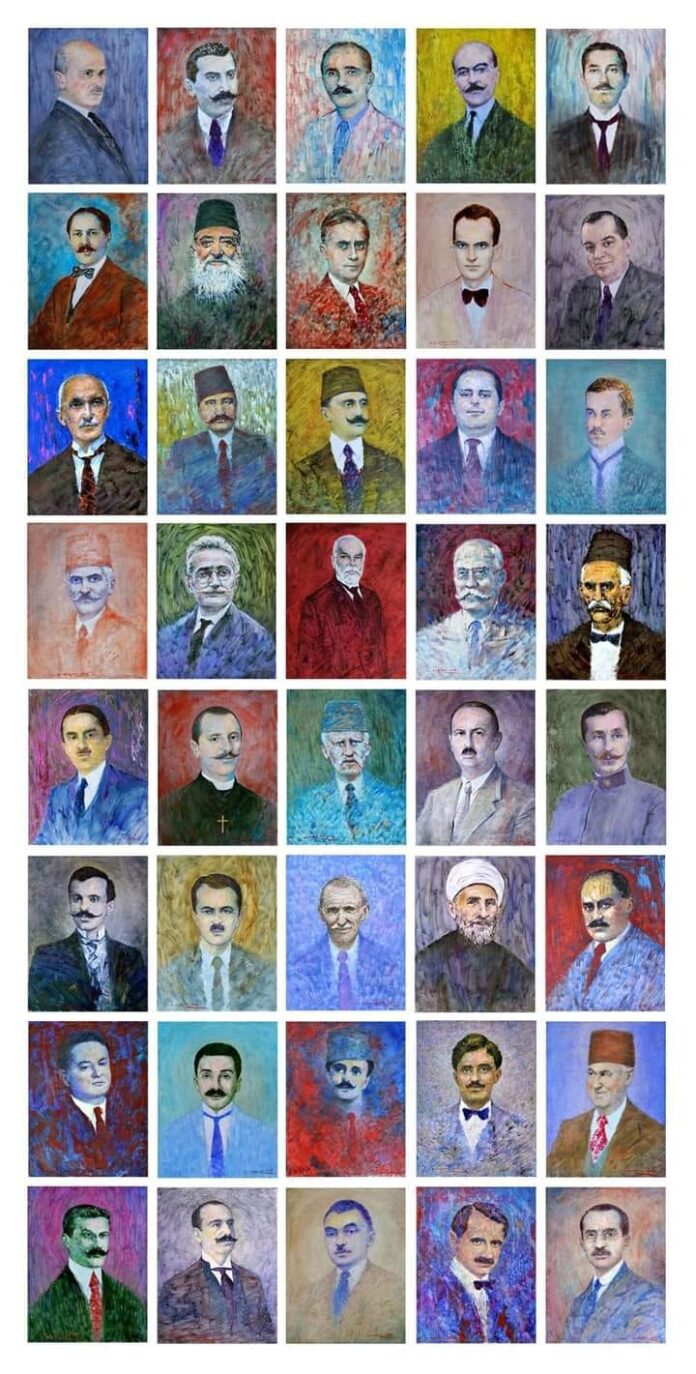 40 portrete të firmëtarëve të Pavarësisë