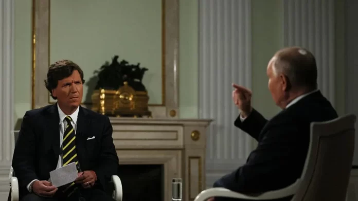 Vladimir Putin with Tucker Carlson - interview