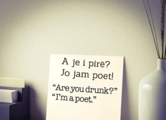Dashuria ojna, ojna! Poet