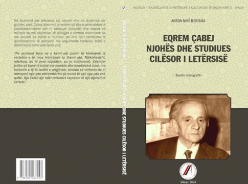 Anton Nikë Berisha - Eqrem Çabej