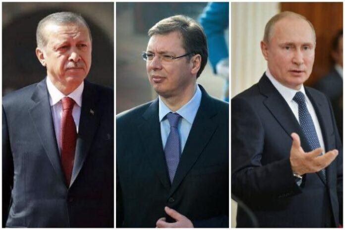 Erdogan - Vucic - Putin