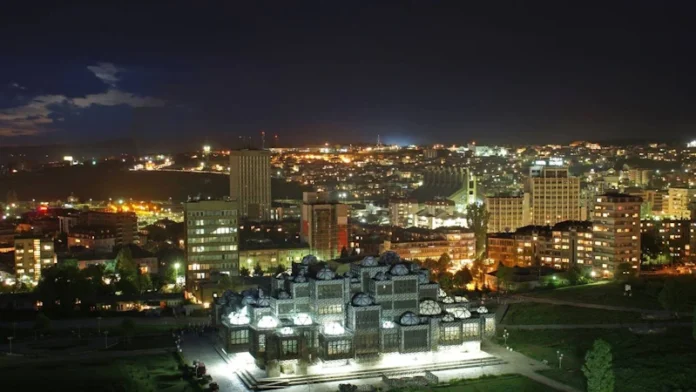 Prishtina by night