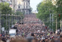 Kaosi dhe Sfida Demokratike në Zgjedhjet Lokale në Serbi Protesta në Serbi