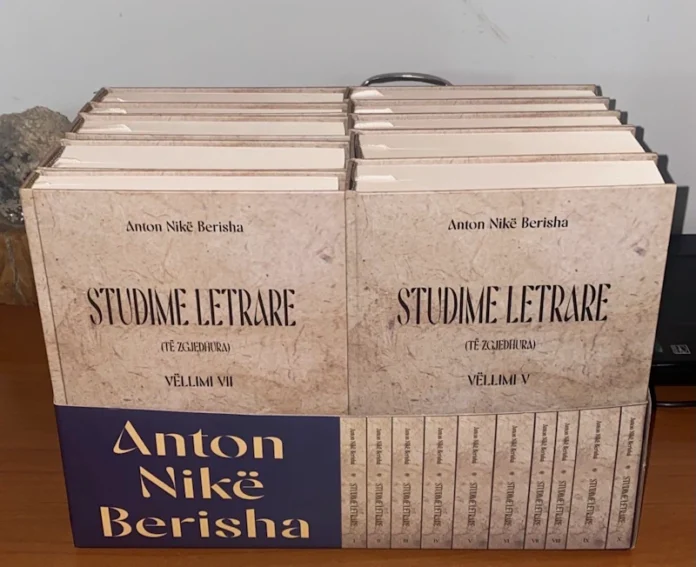 Anton Nikë Berisha - Studime letrare