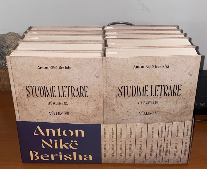 Anton Nikë Berisha - Studime letrare