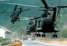 ANARKIA SHTETËRORE DHE FALSIFIKIMI I HISTORISË NATO - Kosovë - helikopterë