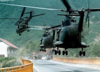 ANARKIA SHTETËRORE DHE FALSIFIKIMI I HISTORISË NATO - Kosovë - helikopterë