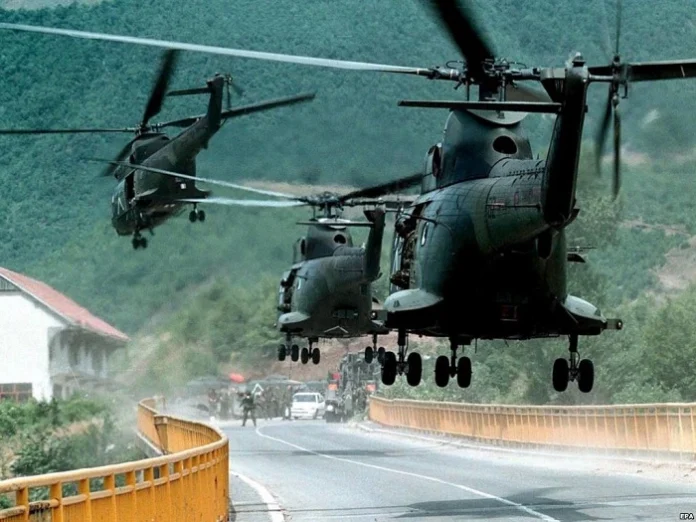 NATO - Kosovë - helikopterë