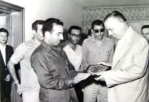 Pse Enver Hoxha ishte kundër Republikës së Kosovës në kuadër të Federatës Jugosllave? Enver Hoxha me kreun e ushtrisë palestineze