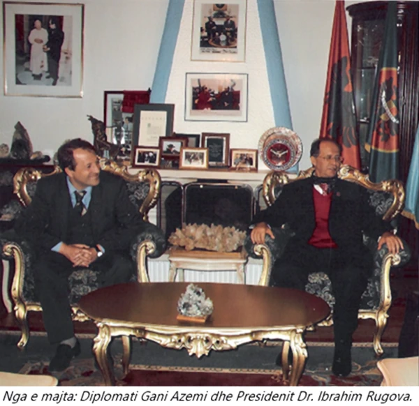 Gani Azemi - Ibrahim Rugova Gani Azemi - Ibrahim Rugova