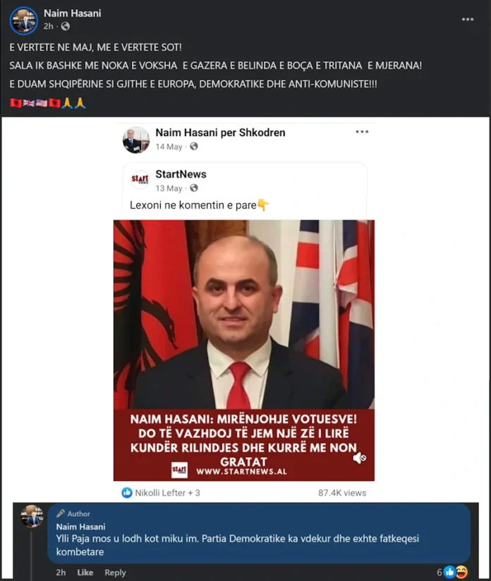 Naim Hasani - sulmon non-graten Naim Hasani - sulmon non-graten