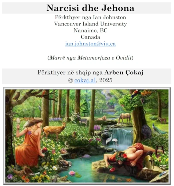 Narcisi dhe Jehona