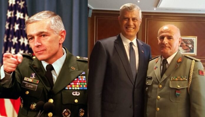 Wesly Clark - Hashim Thaçi - Piro Ahmetaj