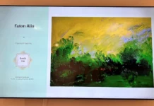 Peizazhi Impresiv i Faton Aliut në SHBA Faton Aliu - pikturë