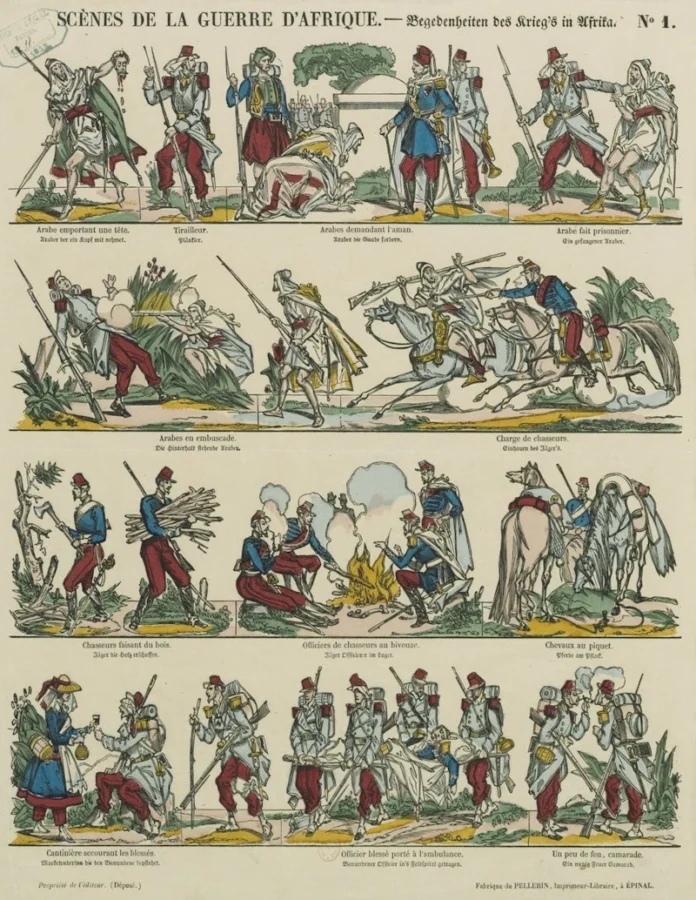 Skena të luftës në Afrikë