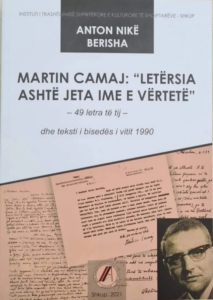 Anton Nikë Berisha - 49 letra Martin Camaj