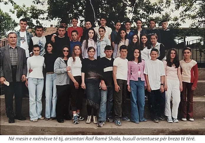 Raif Ramë Shala - me nxënës