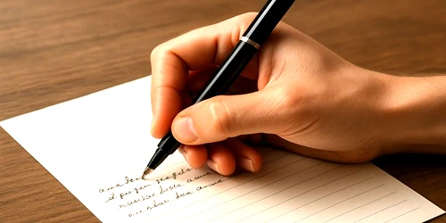 Shkrim me stilolaps Shkrim me stilolaps