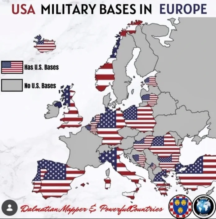 USA Military bases in Europe