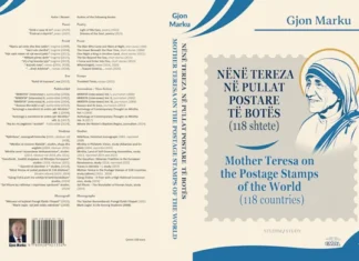 Nënë Tereza në filateli Gjon Marku - Nënë Tereza