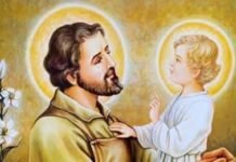 Shën Jozefi, rojtari i Misterit Hyjnor dhe Fati i Bekuar i Marisë Virgjër Jozefi - Jezusi