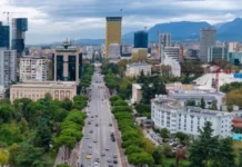 Tiranë e Arbërit Pamje nga Tirana