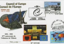 Filatelia pas vitit 1990 si arkiv politik i Shqipërisë 1999 - pulla shqiptare