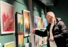 Ritme ngjyrash dhe shpërthime drite Faton Aliu - ekspozitë