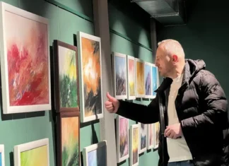 Ritme ngjyrash dhe shpërthime drite Faton Aliu - ekspozitë