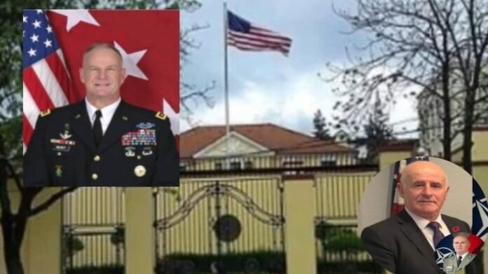 Gjen. Piro Ahmetaj - Amb. amerikan