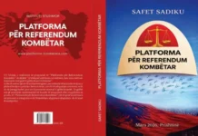 DOLI NGA SHTYPI LIBRI STUDIMOR “PLATFORMA PËR REFERENDUM KOMBËTAR” Safet Sadiku - Platforma për referendum kombëtar