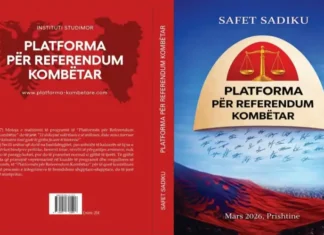 DOLI NGA SHTYPI LIBRI STUDIMOR “PLATFORMA PËR REFERENDUM KOMBËTAR” Safet Sadiku - Platforma për referendum kombëtar